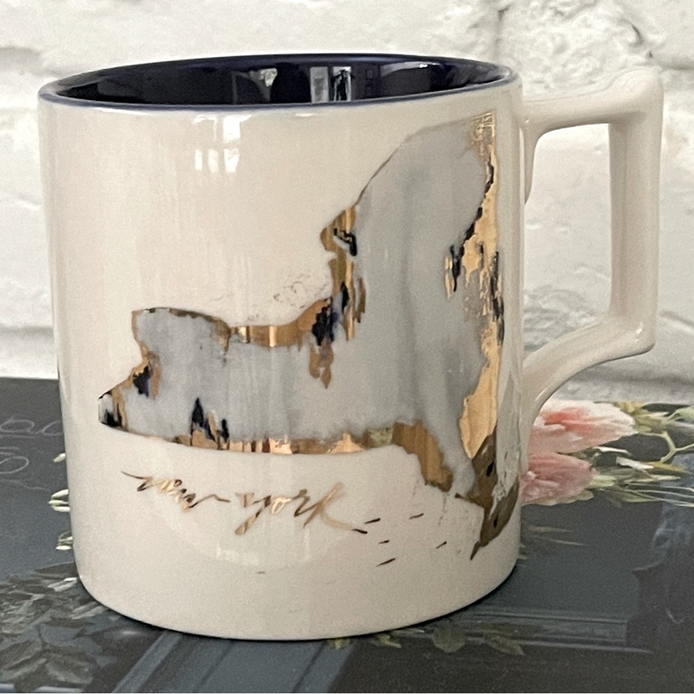 Anthropologie Whitney Winkler Home State Mug - NY